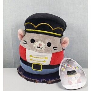 Squishmallow Murray Mouse Nutcracker 5” Kellytoy 2021 Stuffed Animal Plush